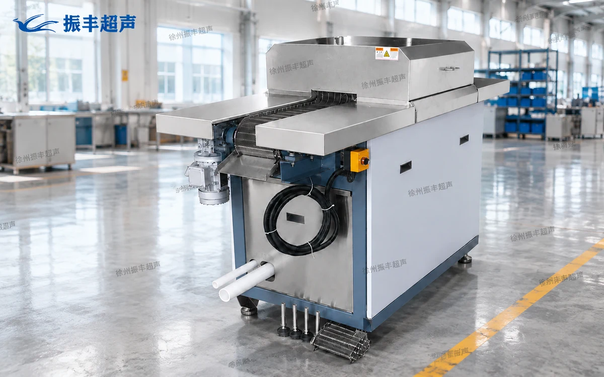 ZFR-01A in-line soft magnetic ferrite cleaning machine