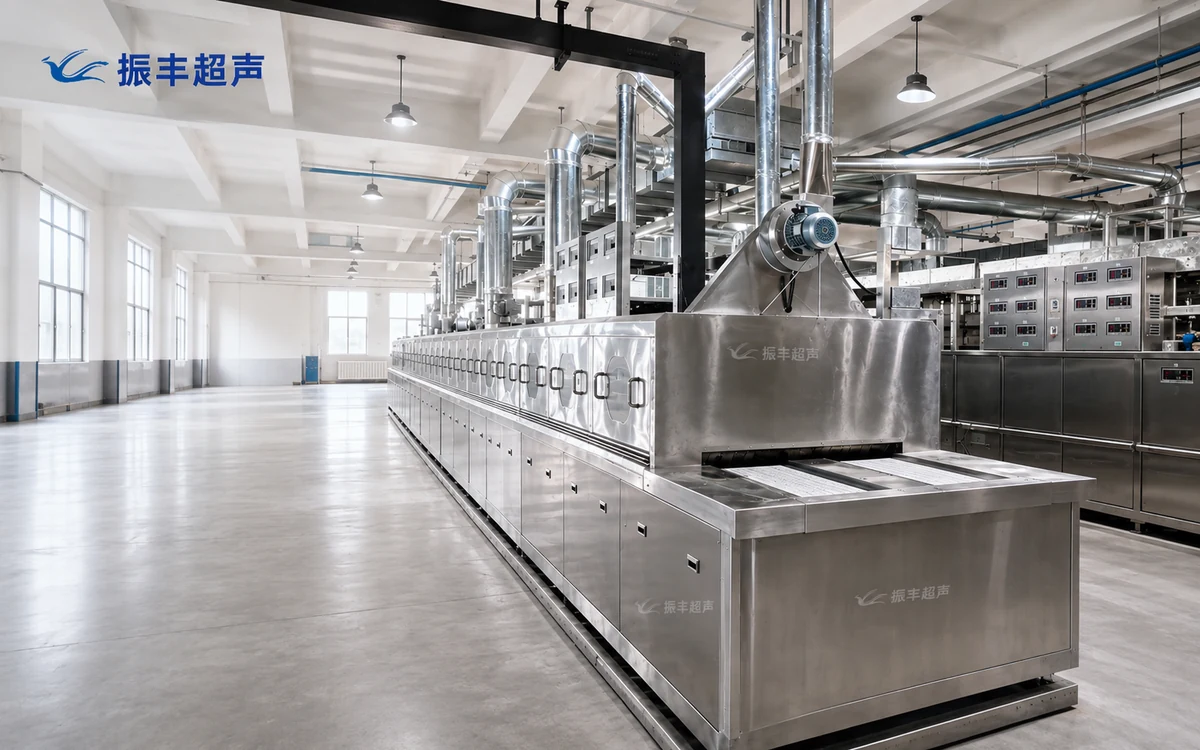 ZFX-Y03A through-type high-temperature glue removal cleaning and drying line