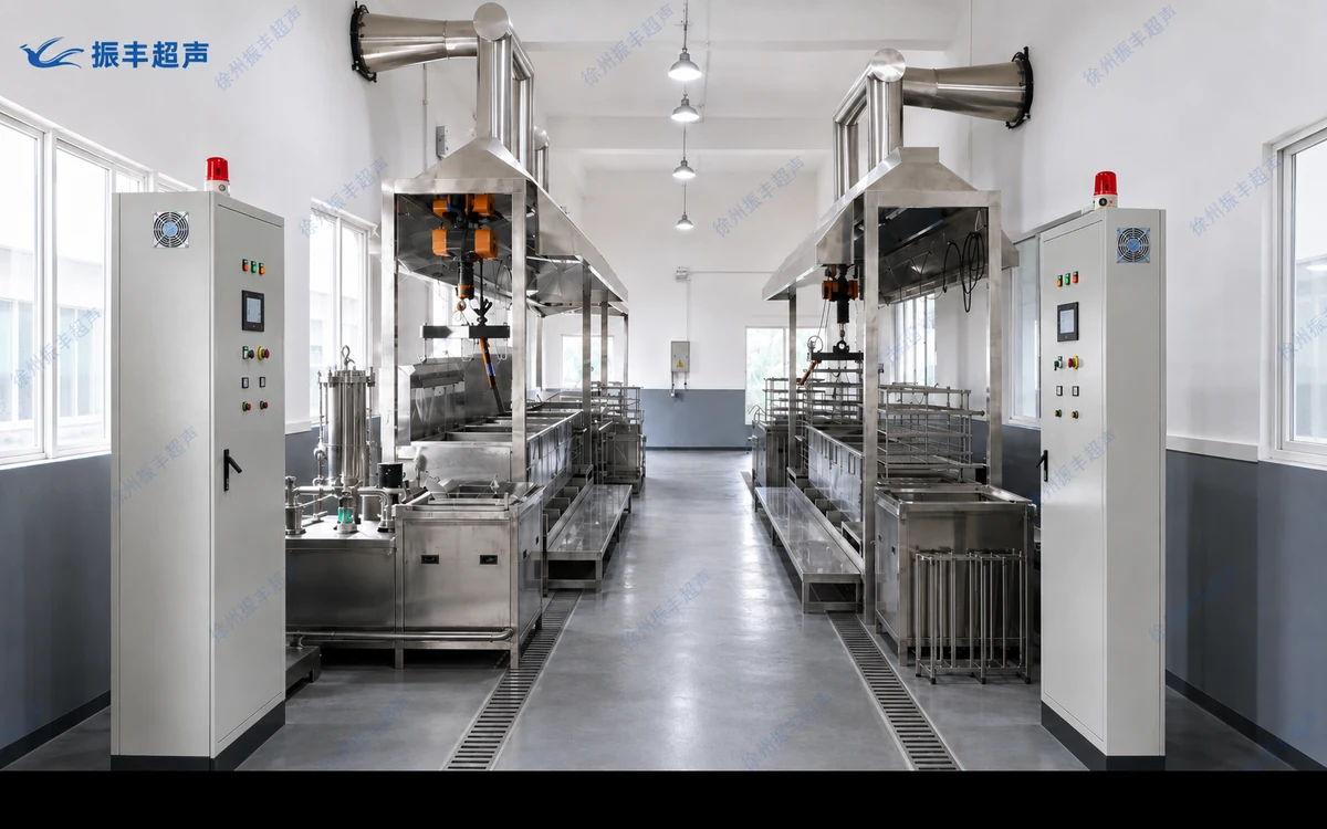 ZFX-Y03B manual multi-tank high-temperature glue removal line